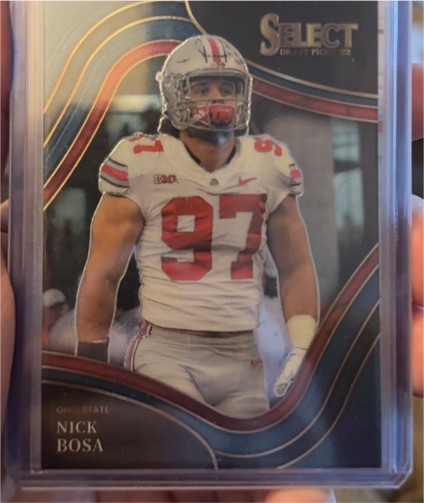 2022 Panini Select Draft Picks #168 Nick Bosa — front