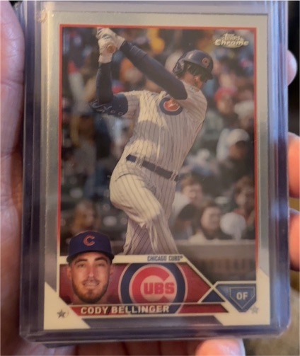 2023 Topps Chrome Update #USC78 Cody Bellinger — front