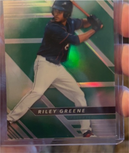 2019 Panini Elite Extra Edition #5 Riley Greene — front
