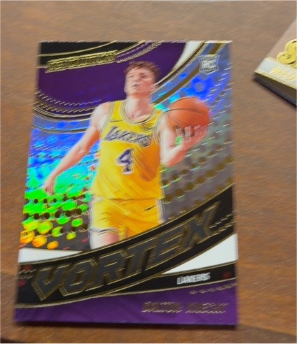 2024-25 Panini Revolution #11 Dalton Knecht Vortex Rookie — front