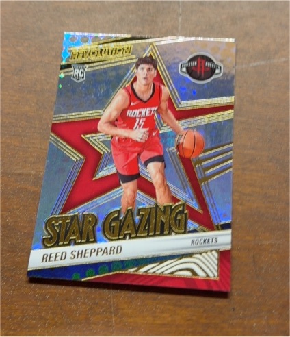 2024-25 Panini Revolution #6 Reed Sheppard Star Gazing — front