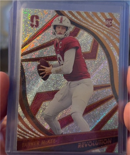 2023 Panini Chronicles Draft Picks Revolution #26 Tanner McKee — front