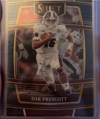 2022 Panini Select Draft Picks #36 Dak Prescott — front