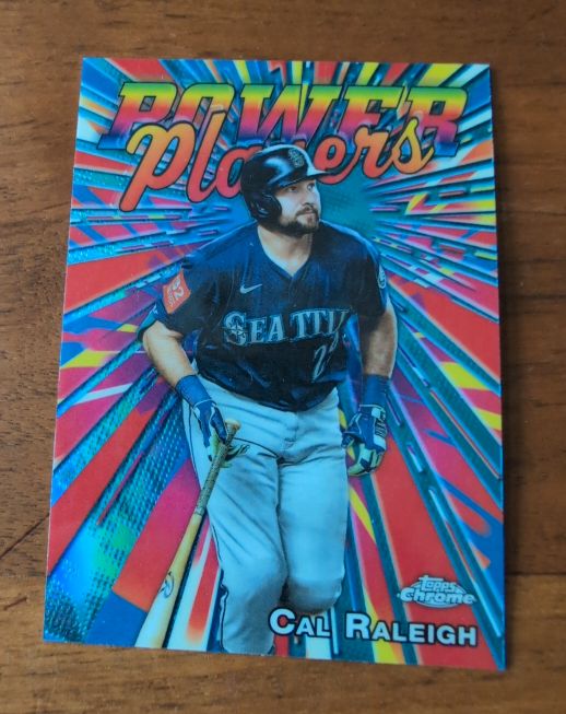 2025 Topps Chrome Update Series #PP-37 Cal Raleigh — front