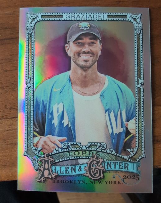 2025 Topps Allen & Ginter #259 Joey Graziadei — front