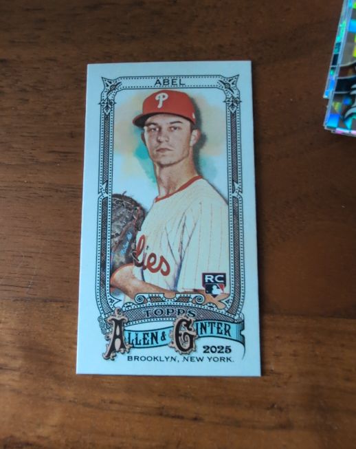 2025 Topps Allen & Ginter Mini #272 Mick Abel — front