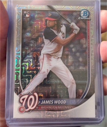 2025 Bowman Chrome #29 James Wood — front