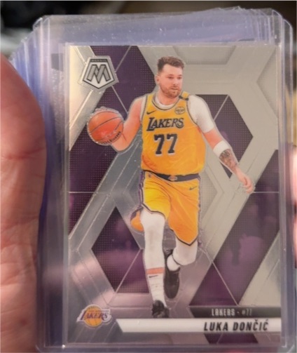 2024-25 Panini Mosaic #100 Luka Dončić — front