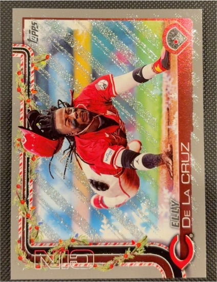 2025 Topps Holiday #H97 Elly De La Cruz — front