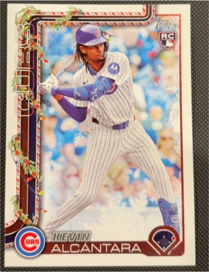2025 Topps Holiday #H109 Kevin Alcantara — front