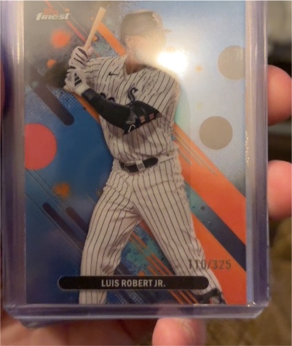 2025 Topps Finest #76 Luis Robert Jr. — front