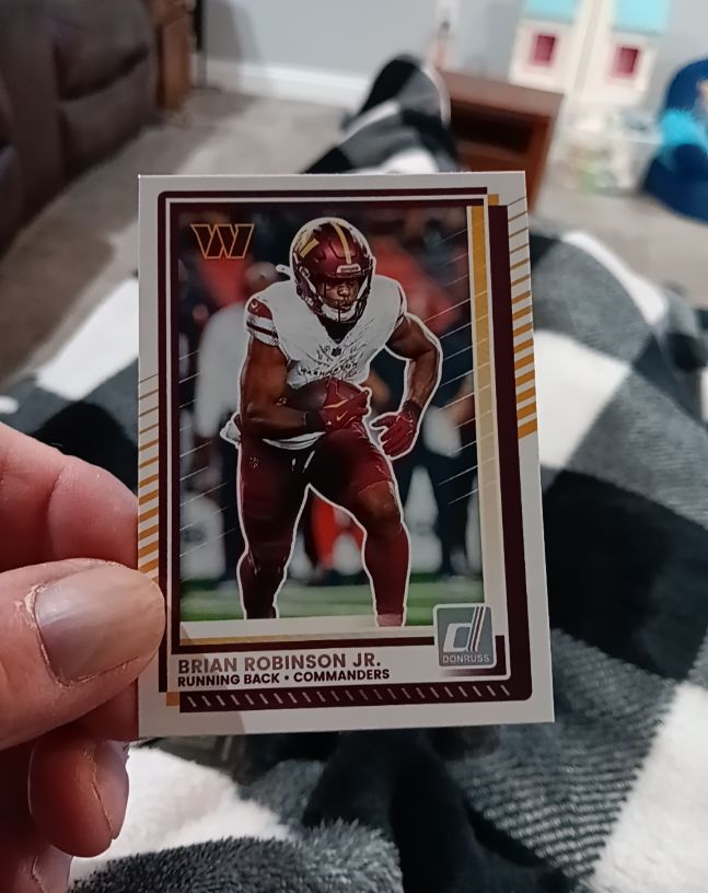 2025 Panini Donruss #30 Brian Robinson Jr. — front