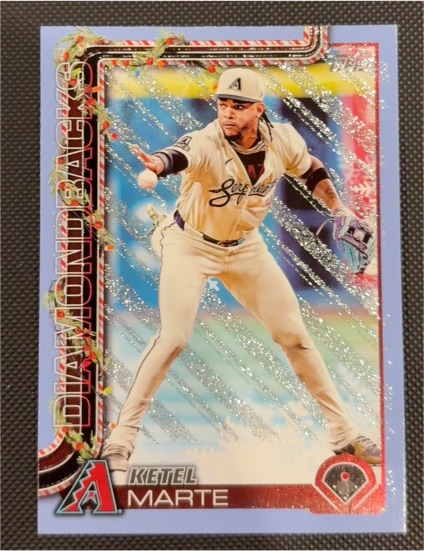 2025 Topps Holiday #H43 Ketel Marte — front