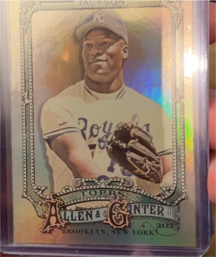 2025 Topps Allen & Ginter #18 Bo Jackson — front