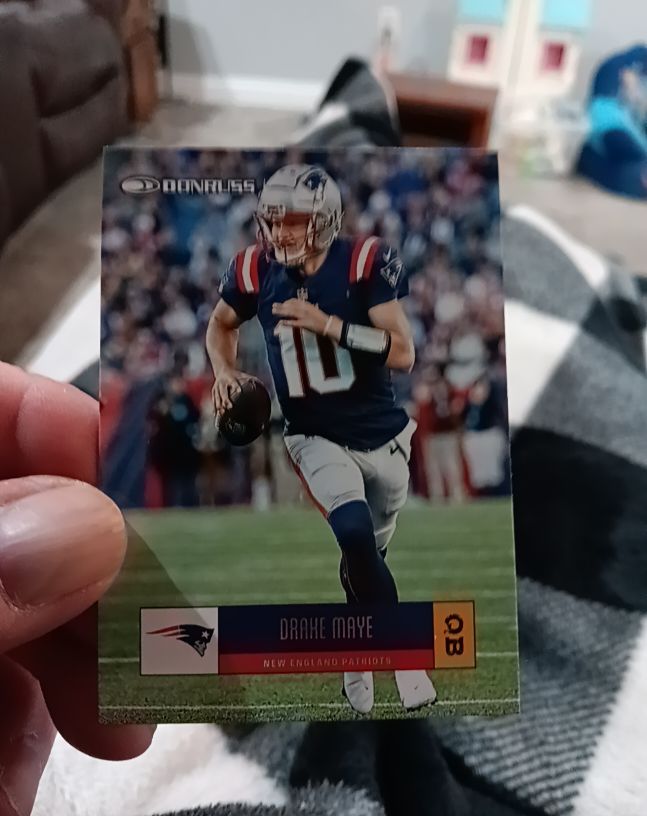 2025 Donruss #R05-DKM Drake Maye — front