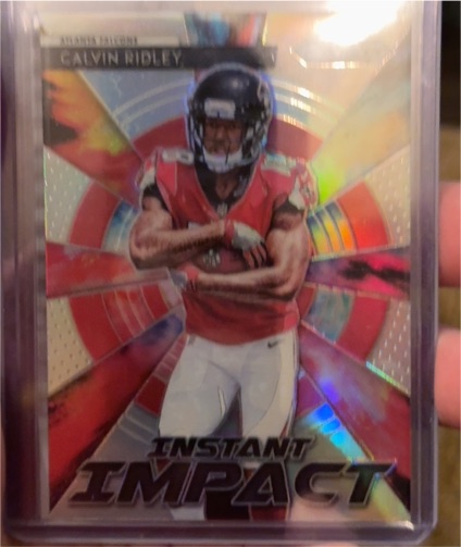 2018 Panini Prizm Instant Impact #II-9 Calvin Ridley — front