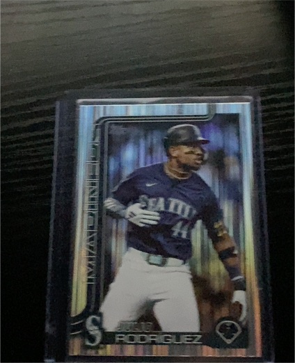 2025 Topps Holiday #H186 Julio Rodriguez — front