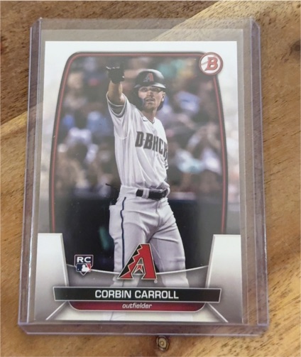 2023 Bowman #73 Corbin Carroll — front