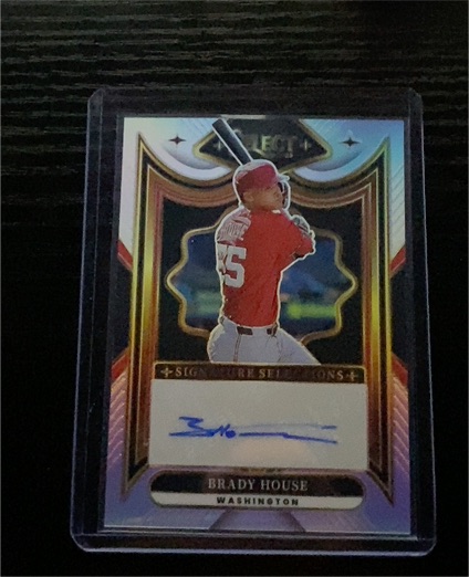 2025 Panini Select Signature Selections #SS-BH Brady House — front