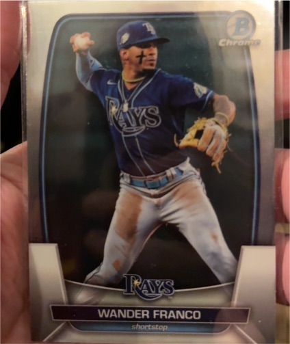 2023 Bowman Chrome #70 Wander Franco — front