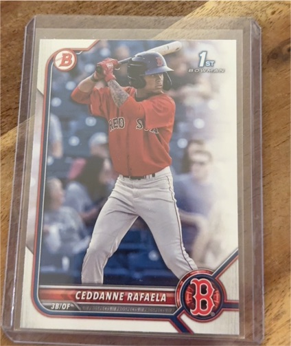 2022 Bowman Prospects #BP-61 Ceddanne Rafaela — front
