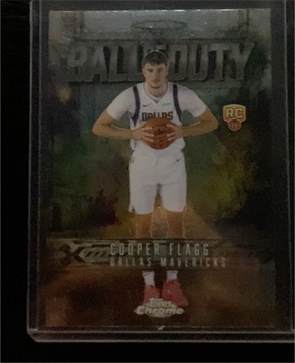 2025 Topps Chrome #BD-21 Cooper Flagg — front