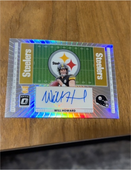 2025 Panini Donruss Optic #HM-WH Will Howard — front