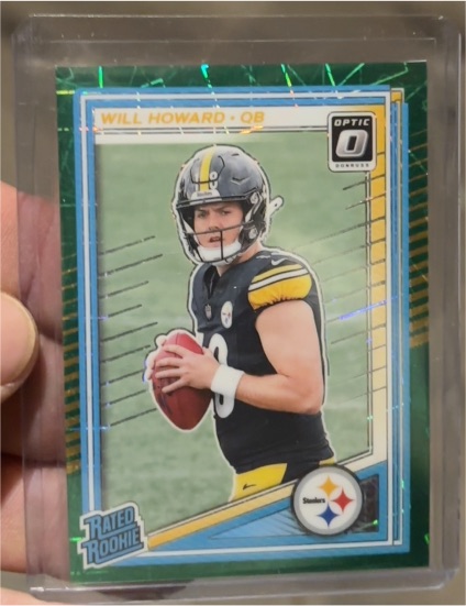 2025 Donruss Optic #233 Will Howard — front