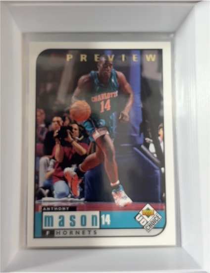 1998-99 Upper Deck UD Choice Preview #13 Anthony Mason — front