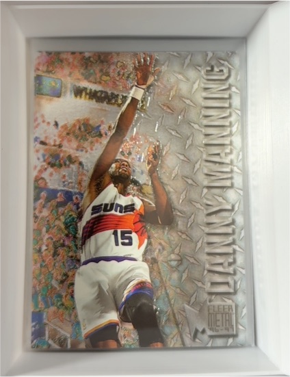 1996-97 Fleer Metal #204 Danny Manning — front