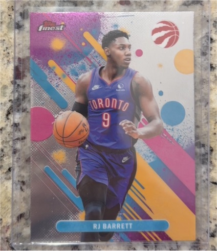 2025-26 Topps Finest #33 RJ Barrett — front