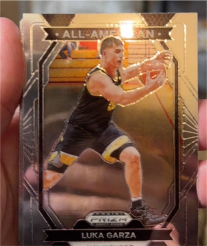 2024 Panini Prizm Draft Picks #26 Luka Garza All-American — front