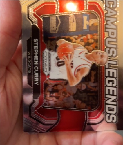 2024 Panini Prizm Draft Picks Campus Legends #2 Stephen Curry — front