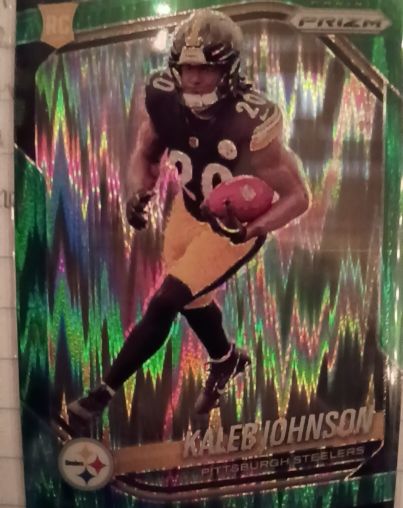 2025 Panini Prizm #375 Kaleb Johnson — front