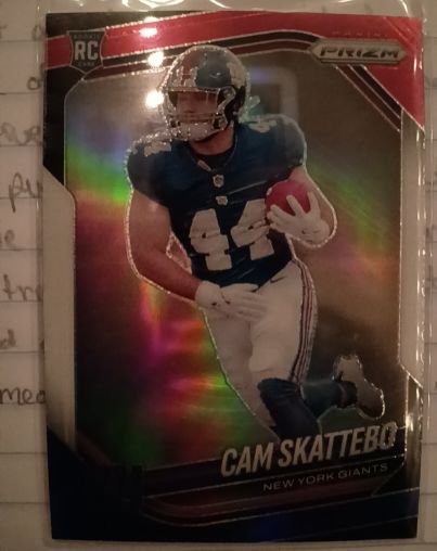 2025 Panini Prizm #363 Cam Skattebo — front
