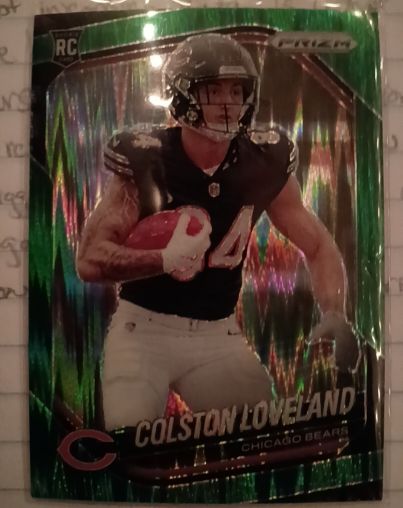 2025 Panini Prizm #319 Colston Loveland — front