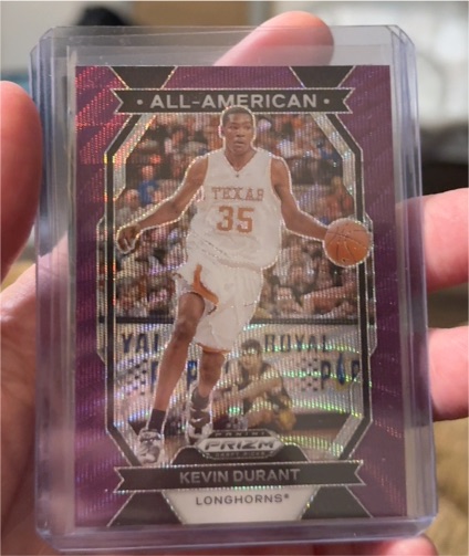 2024 Panini Prizm Draft Picks All-American #5 Kevin Durant — front