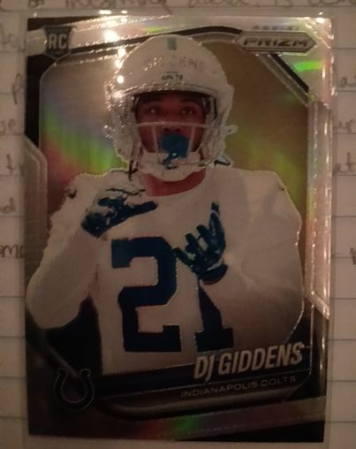 2025 Panini Prizm #383 DJ Giddens — front