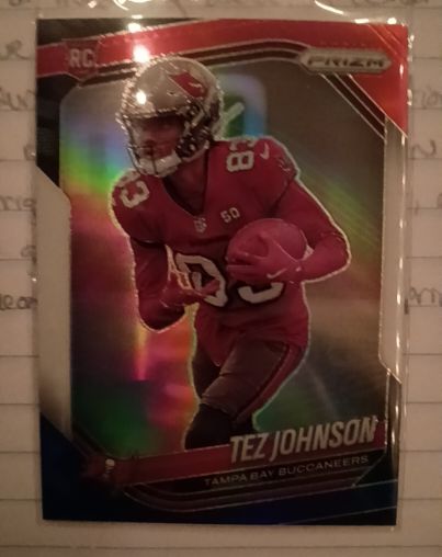 2025 Panini Prizm #381 Tez Johnson — front