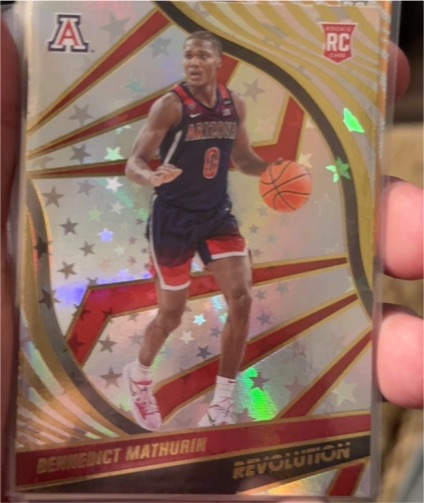 2022-23 Panini Chronicles Draft Picks Revolution #18 Bennedict Mathurin — front