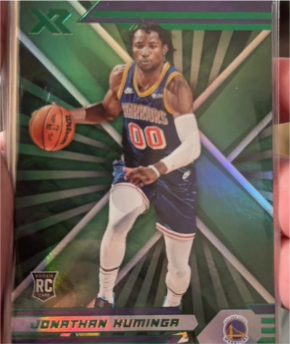 2021-22 Panini Chronicles XR #378 Jonathan Kuminga — front