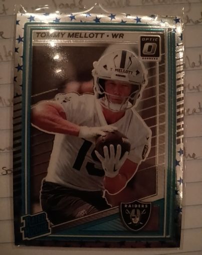 2025 Panini Donruss Optic #299 Tommy Mellott — front