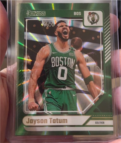 2024-25 Panini Donruss #49 Jayson Tatum — front