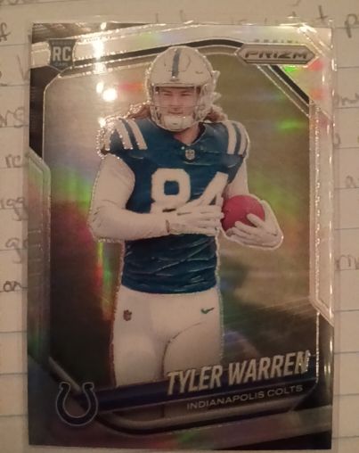 2025 Panini Prizm #339 Tyler Warren — front