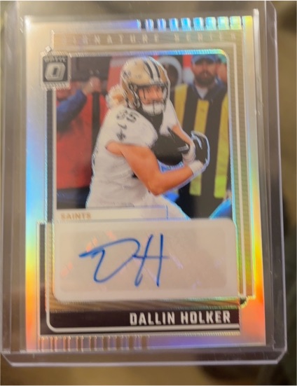 2025 Donruss Optic Signature Series #SSH-DH Dallin Holker — front