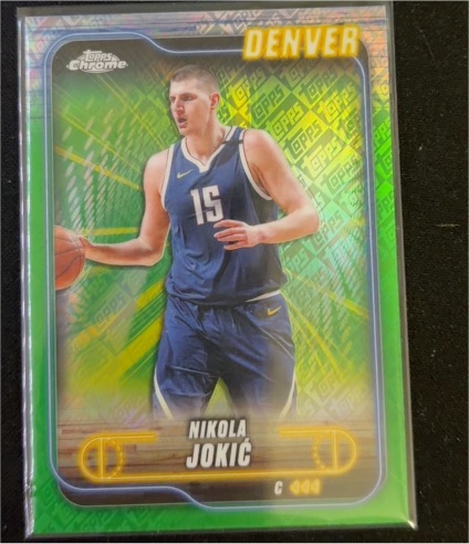 2024-25 Topps Chrome #50 Nikola Jokić — front