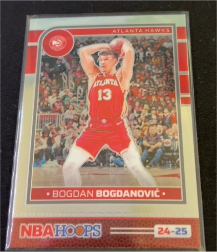 2024-25 Panini NBA Hoops #24-25 Bogdan Bogdanovic — front