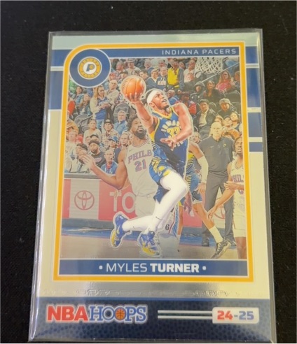 2024-25 Panini NBA Hoops #29 Myles Turner — front
