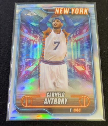 2024-25 Topps Chrome #83 Carmelo Anthony — front