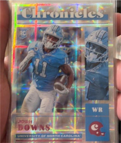 2023 Panini Chronicles Draft Picks #16 Josh Downs — front